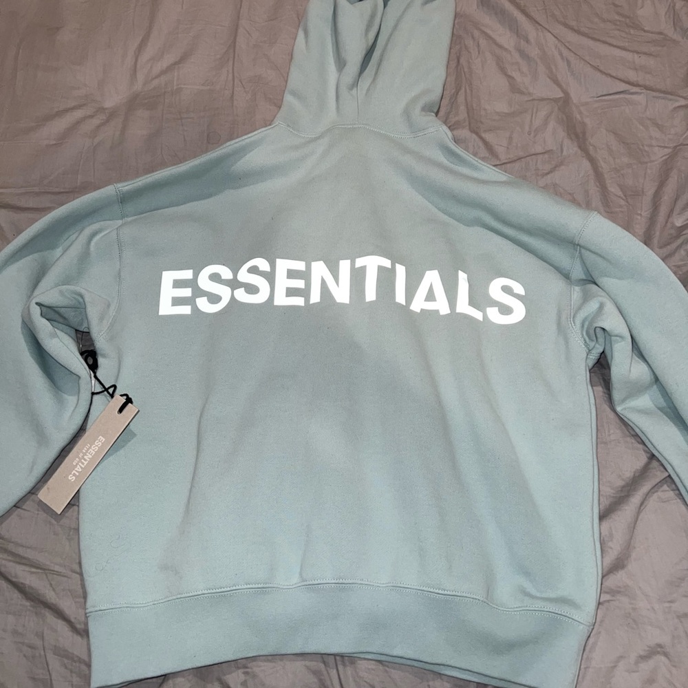 Brand New Light Blue Essentials Sweater
